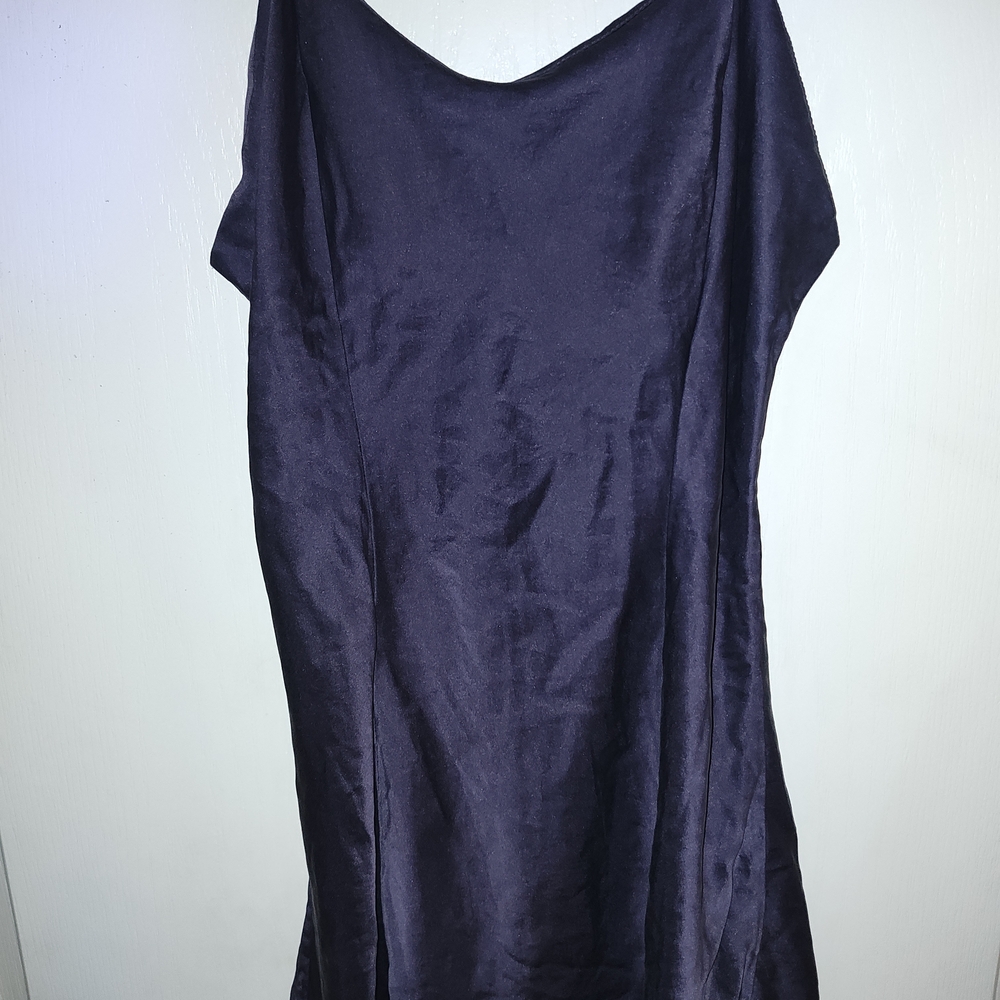 Victoria's Secret Midnight Satin Chemise